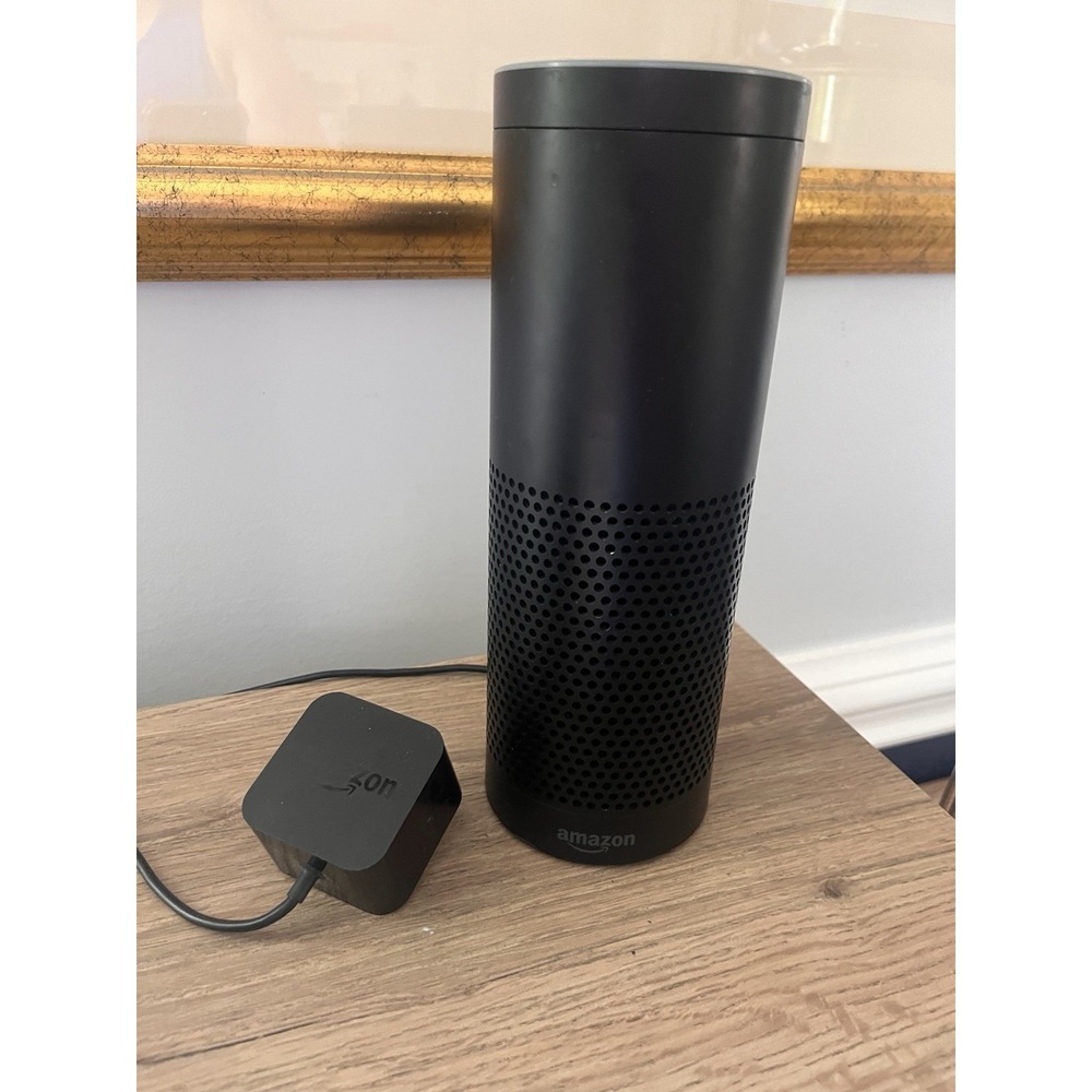 Amazon Echo Tower SK705DI 1st Gen Alexa Smart Speaker Black TESTED